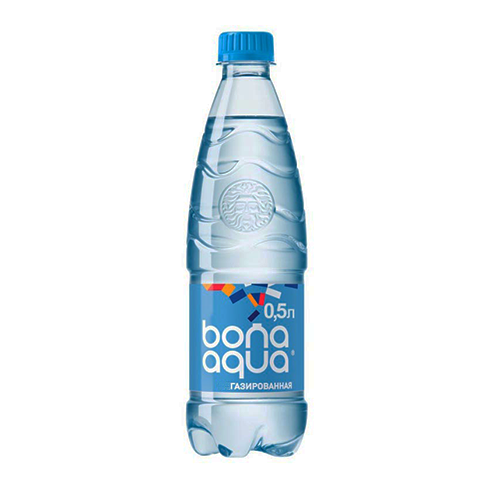 Вода BonaAqua Вода Газированная 0,5